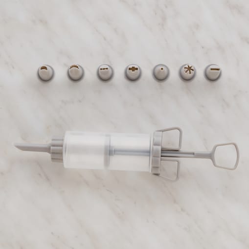 Zestaw do dekoracji tortów z 8 tylkami Fornero