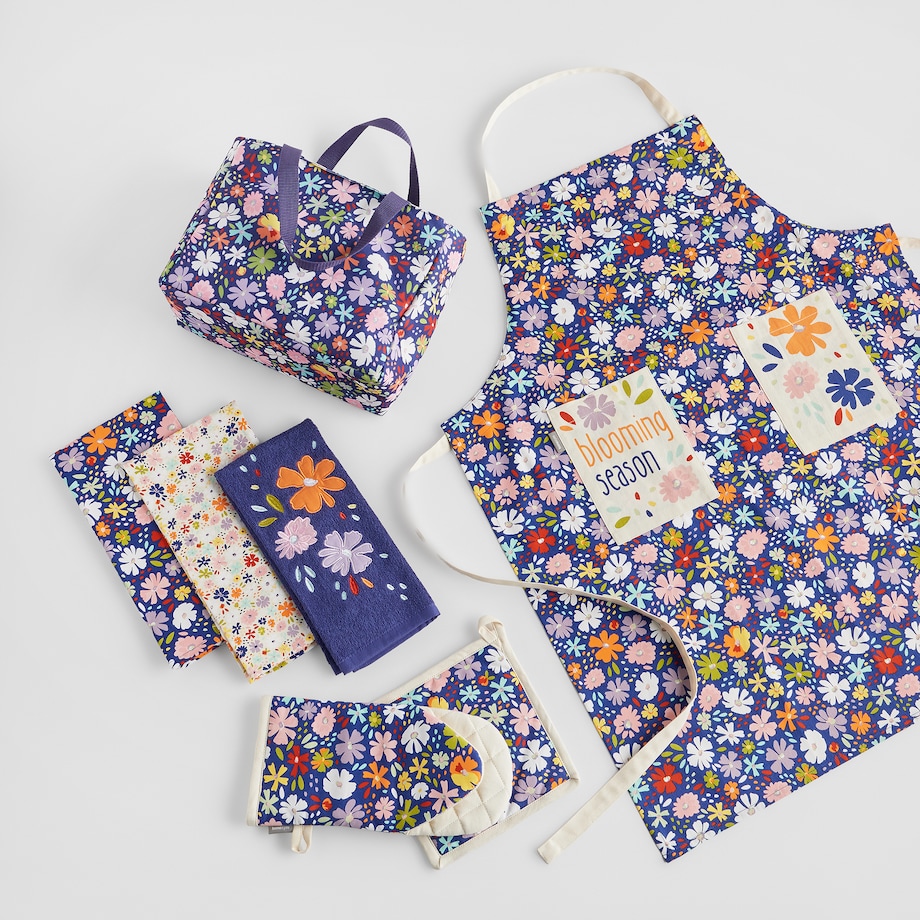 Torba Na Lunch Bloomi 15x30 cm z motywem kwiatowym