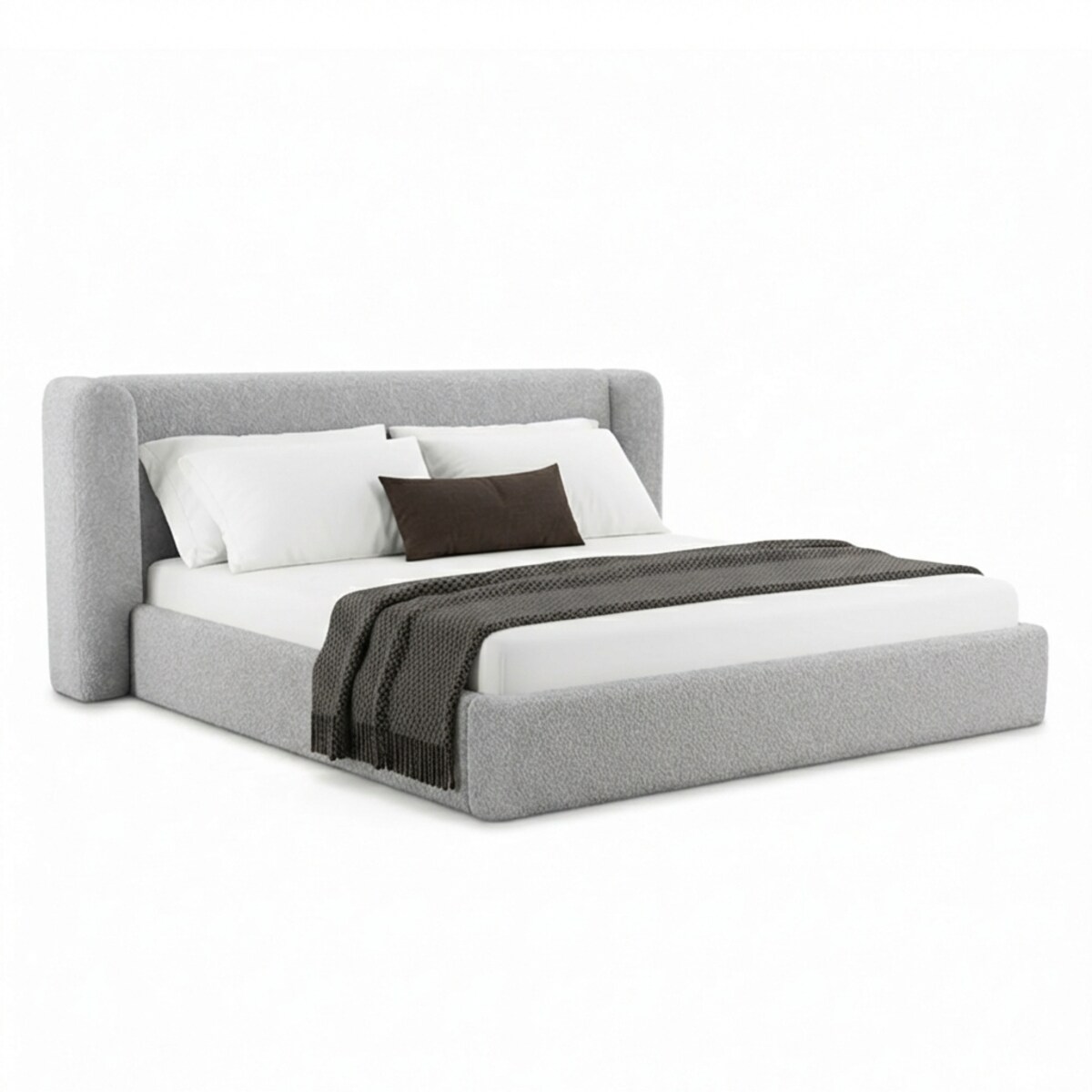 Łóżko Tapicerowane Toscana 140X200 Stelaż Pojemnik Na Pościel Abriamo 04