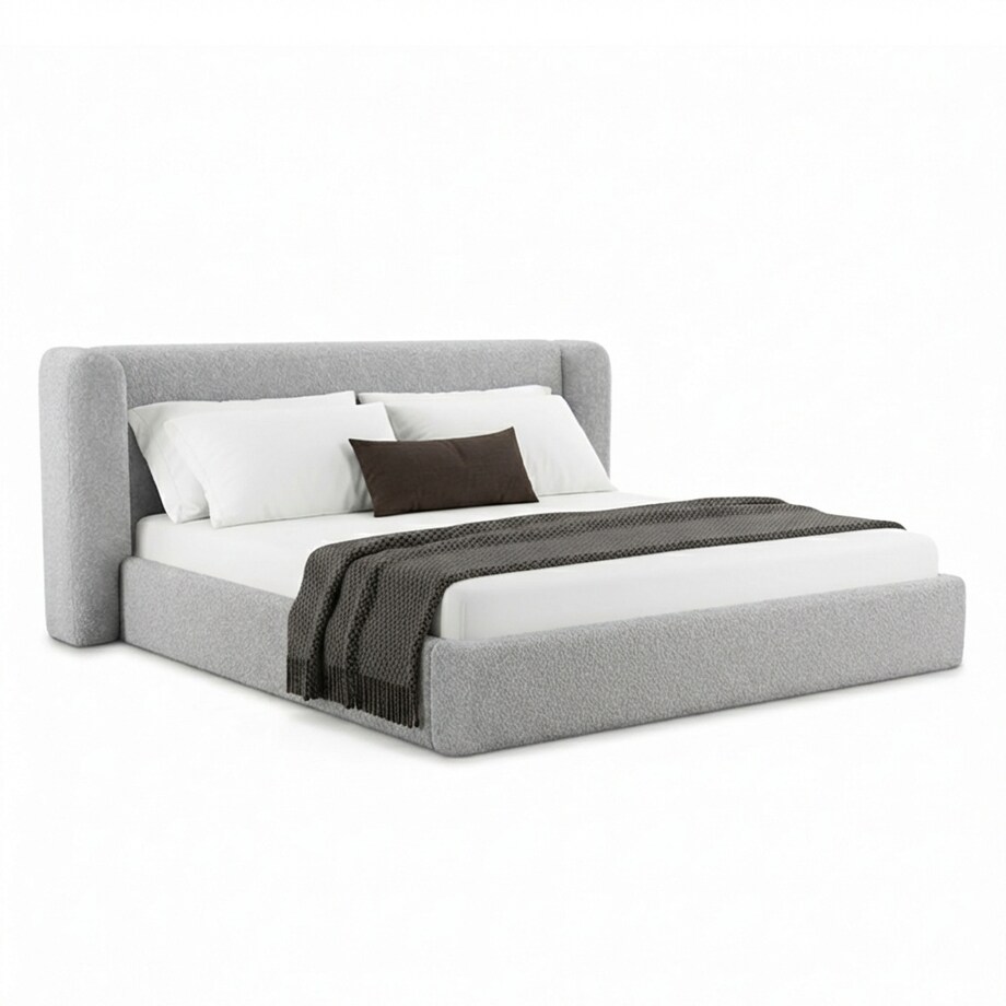 Łóżko Tapicerowane Toscana 140X200 Stelaż Pojemnik Na Pościel Abriamo 04