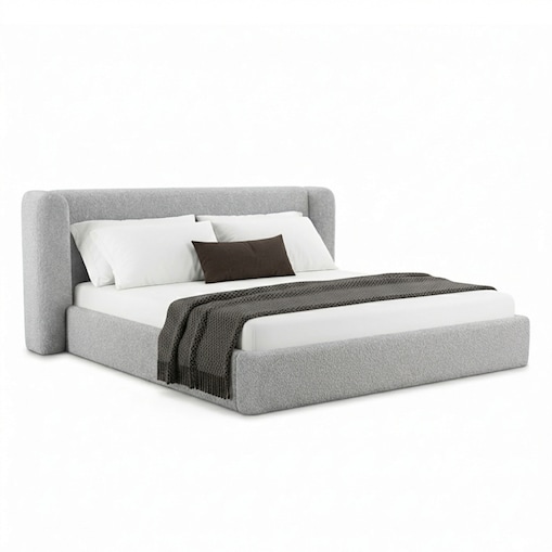 Łóżko Tapicerowane Toscana 140X200 Stelaż Pojemnik Na Pościel Abriamo 04