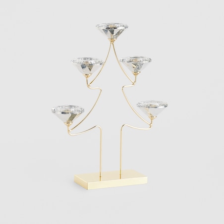 Świecznik Diamonds tree glow