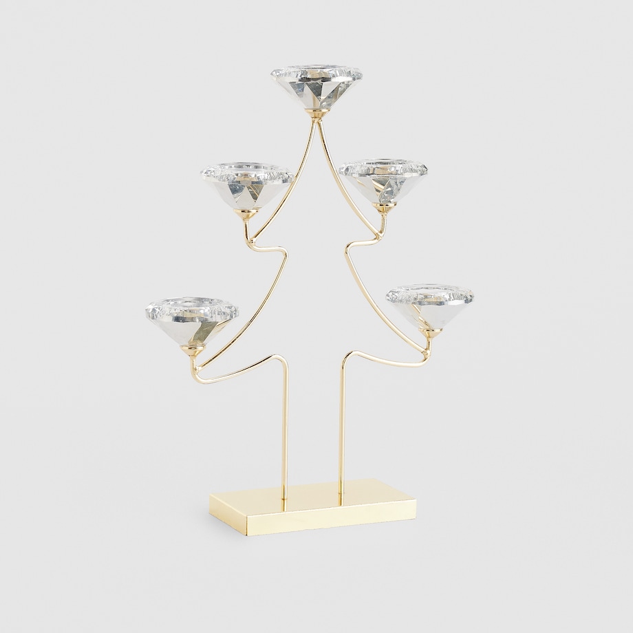 Świecznik Diamonds tree glow