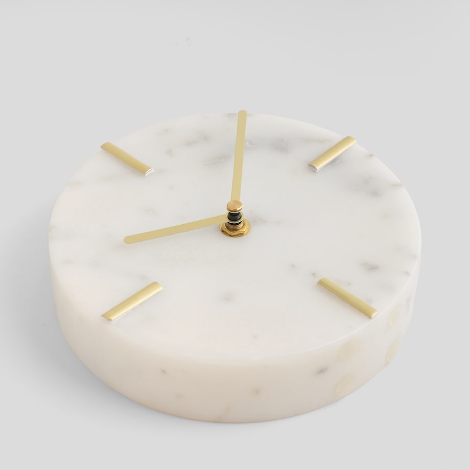 marmurowy zegar stojący casones