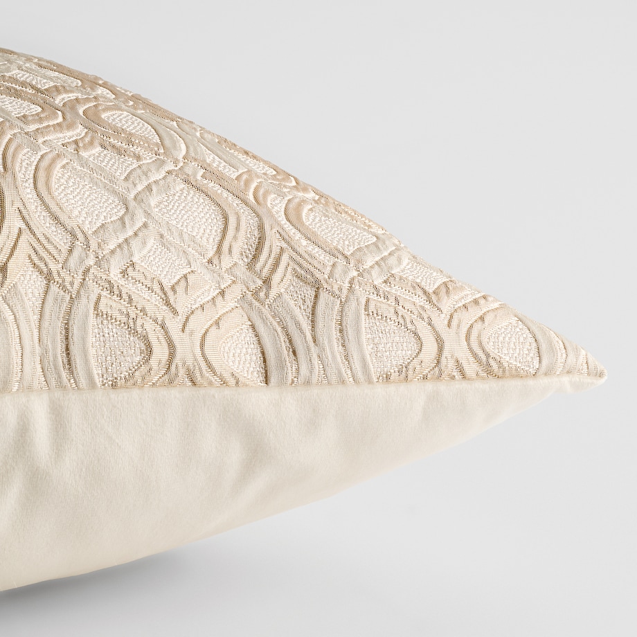 Poszewka Żakardowa Eleganco 45x45 cm z motywem arabeski