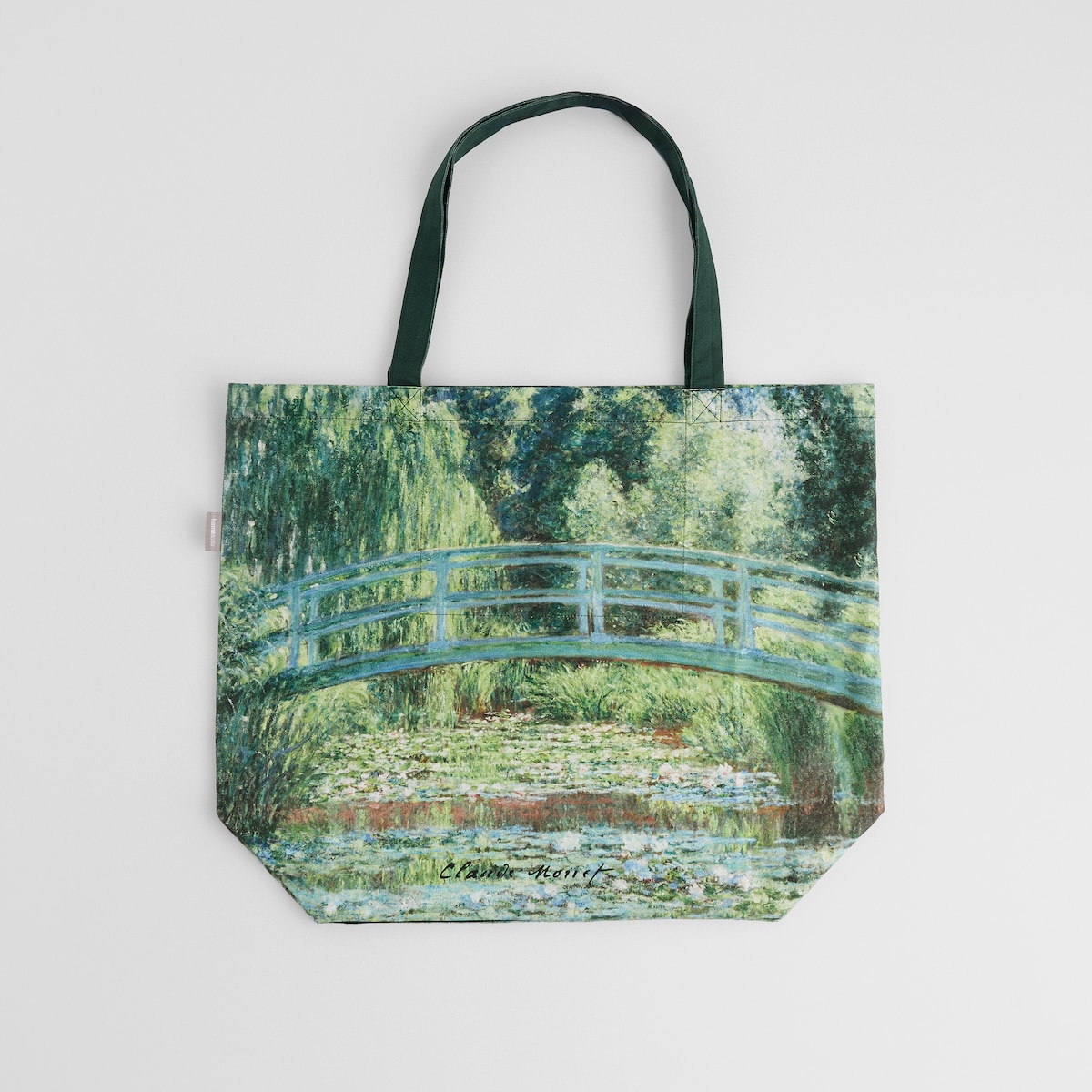 Torba Japanese bridge 50x40 cm z motywem z obrazu Claude'a Moneta