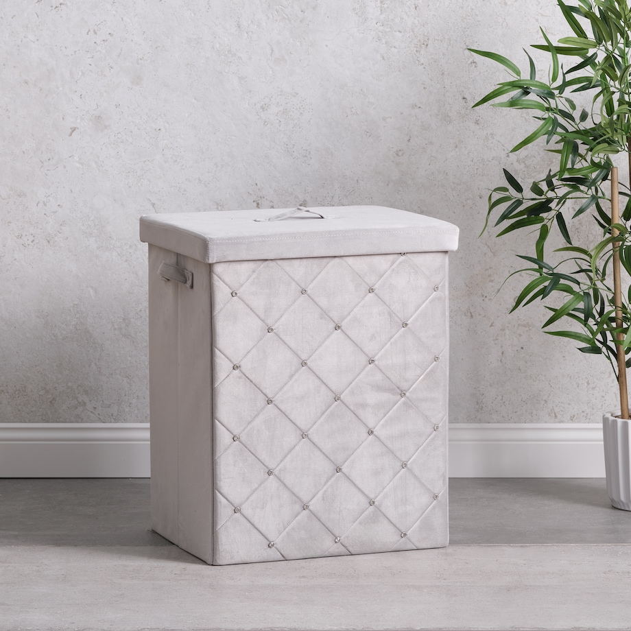 Kosz Na Pranie Diamante 45x35 cm