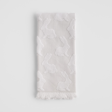 Ręcznik Kuchenny Leveriso 40x60 cm z motywem królika