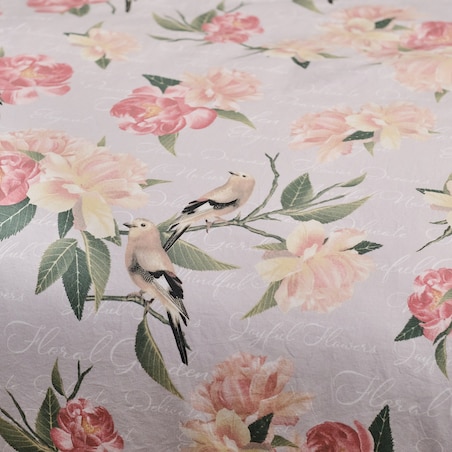 Pościel Bawełniana Parajito 200x220 cm z motywem kwiatowym