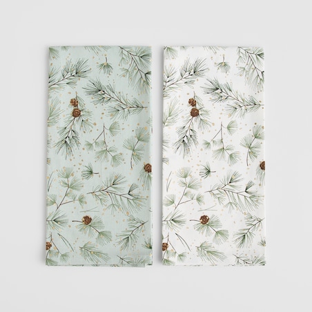 Komplet Ścierek Grineso 45x65 cm z motywem choinki