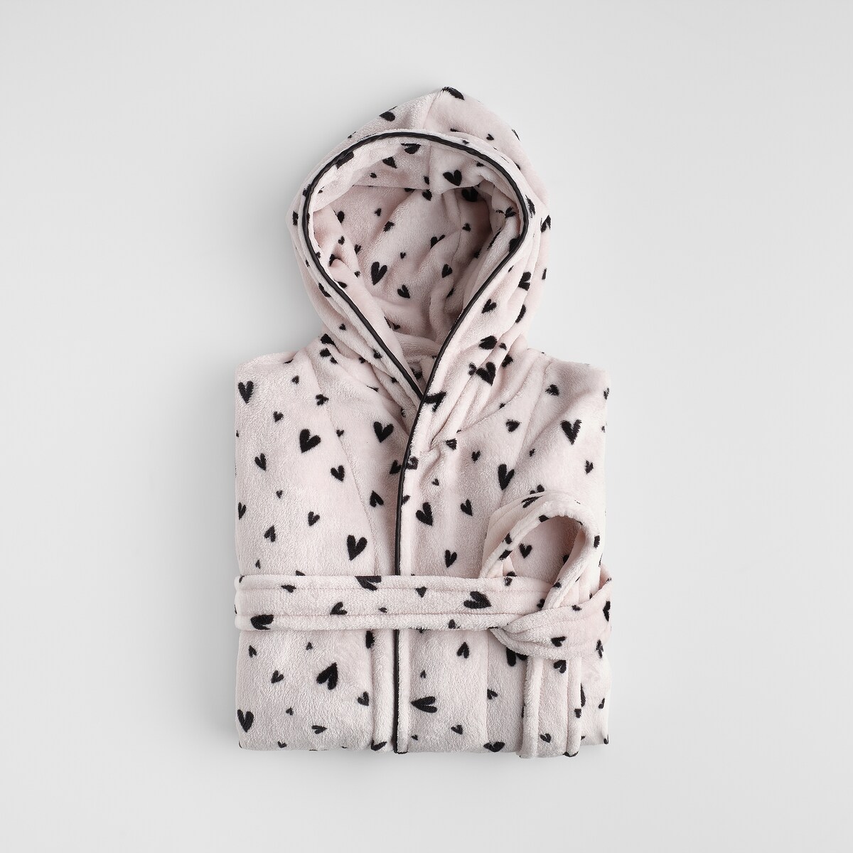 Szlafrok Malorina z motywem serc