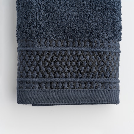 Komplet 2 szt. ręczników z bawełny egipskiej do twarzy lub do rąk Destellito 30x30 cm