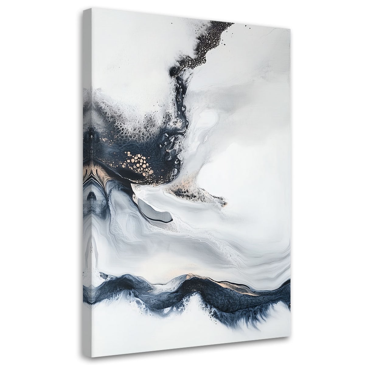 Feeby Obraz nowoczesny, Abstrakcja Linie Minimalizm 40x60