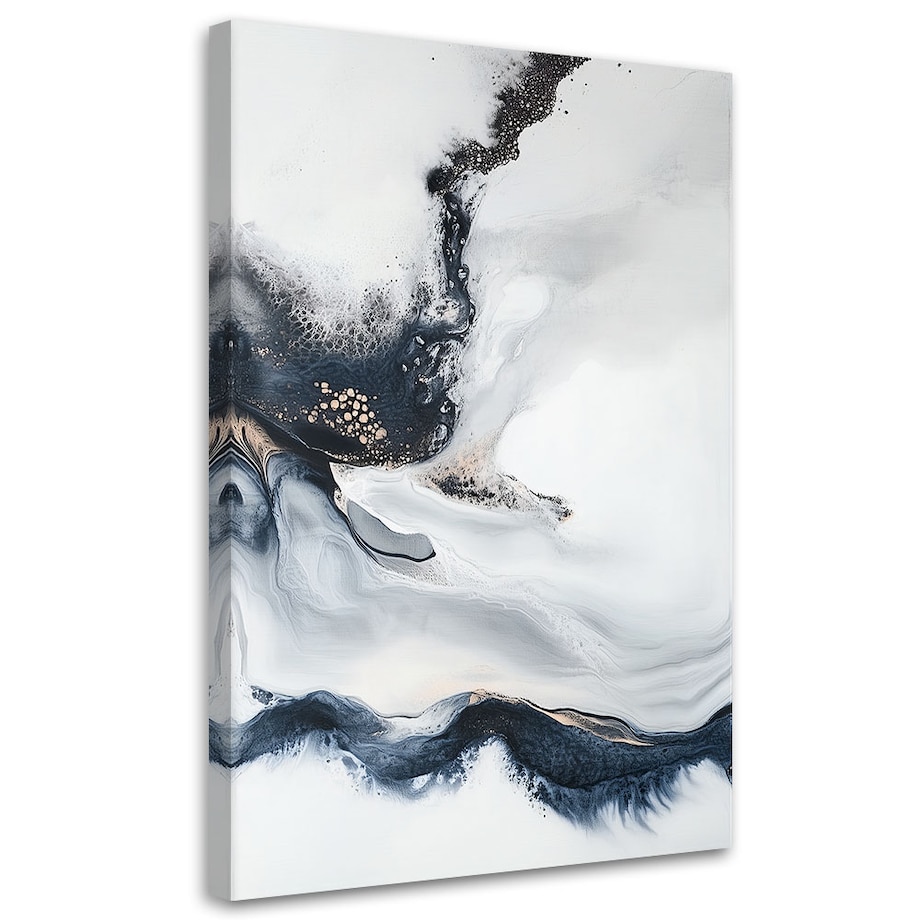 Feeby Obraz nowoczesny, Abstrakcja Linie Minimalizm 40x60