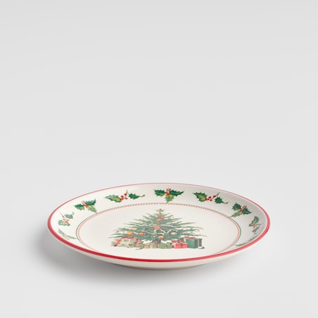 Talerz Deserowy Regalos z motywem choinki