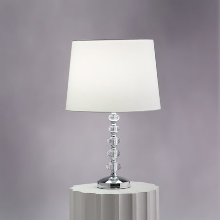 Lampa Stołowa Cristellis z motywem geometrycznym