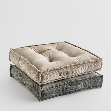 Siedzisko welwetowe Leila 40x40 cm