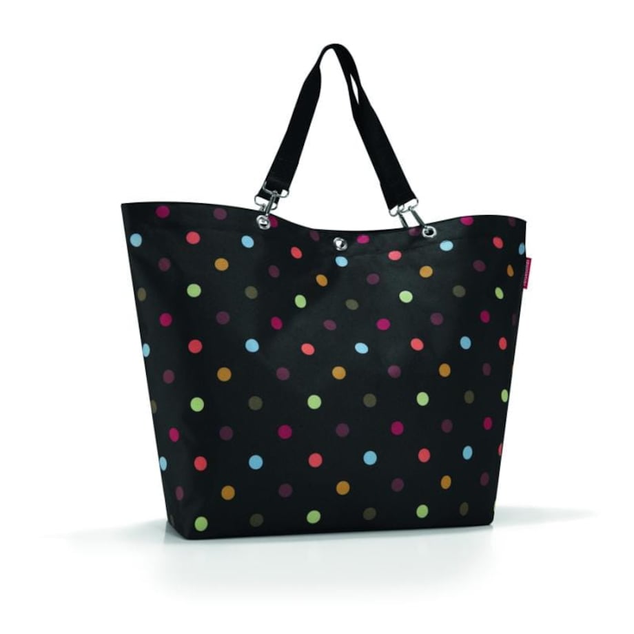 Torba shopper XL, dots, 30 l