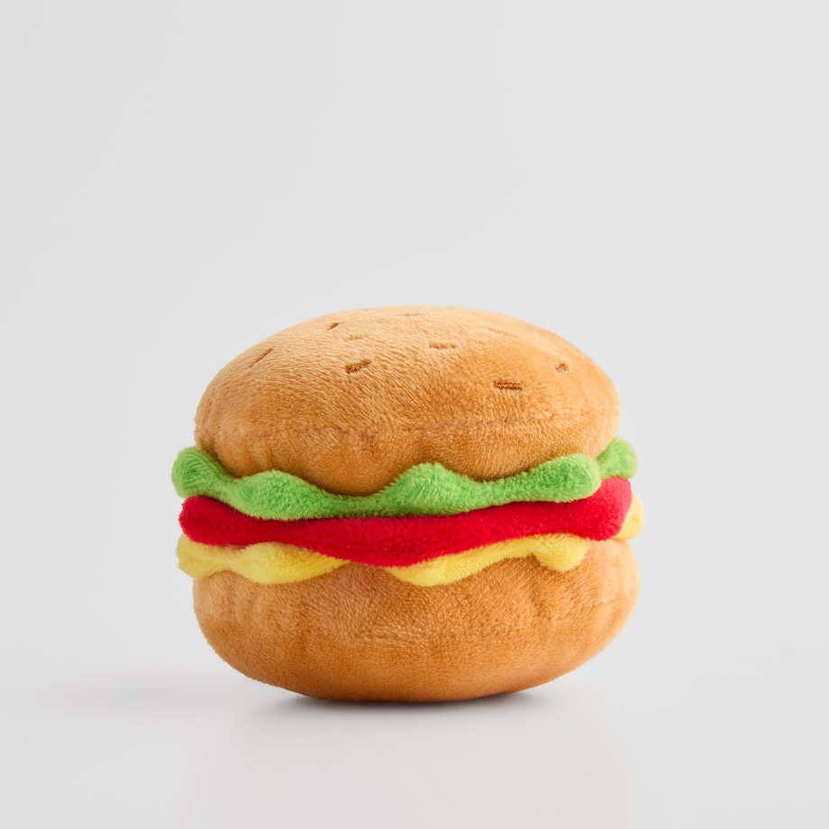 Zabawka Dla Zwierzaka Burgerin z motywem kulinarnym