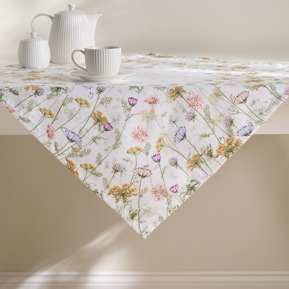 Serweta z nadrukiem Koperino 80x80 cm z motywem kwiatowym