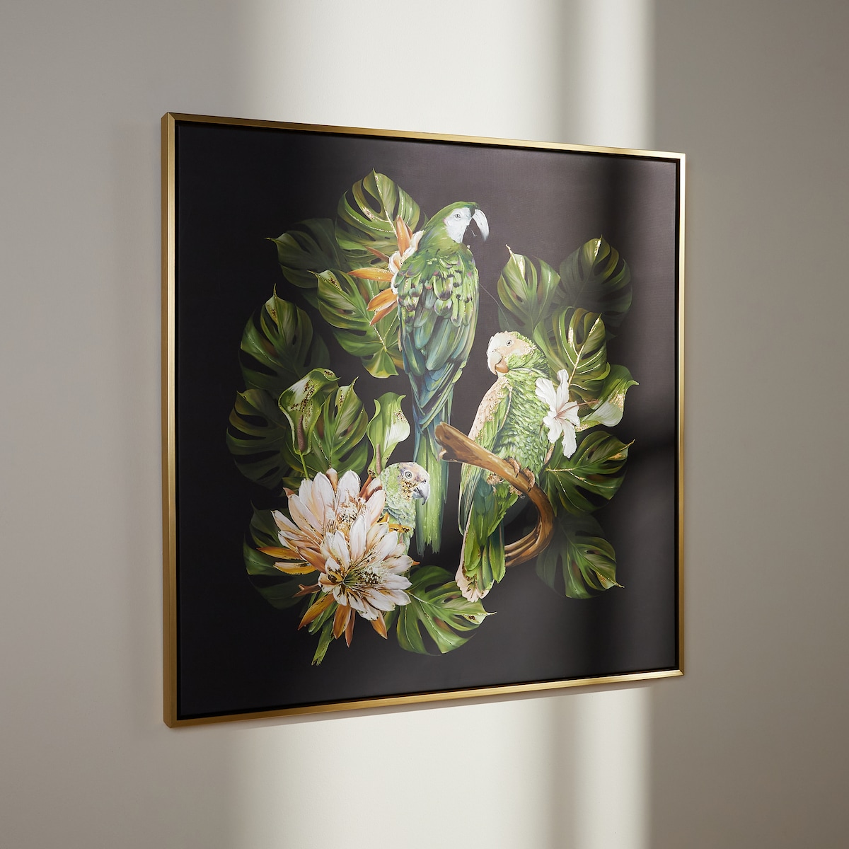 Ręcznie zdobiony braz w ramie Piroso