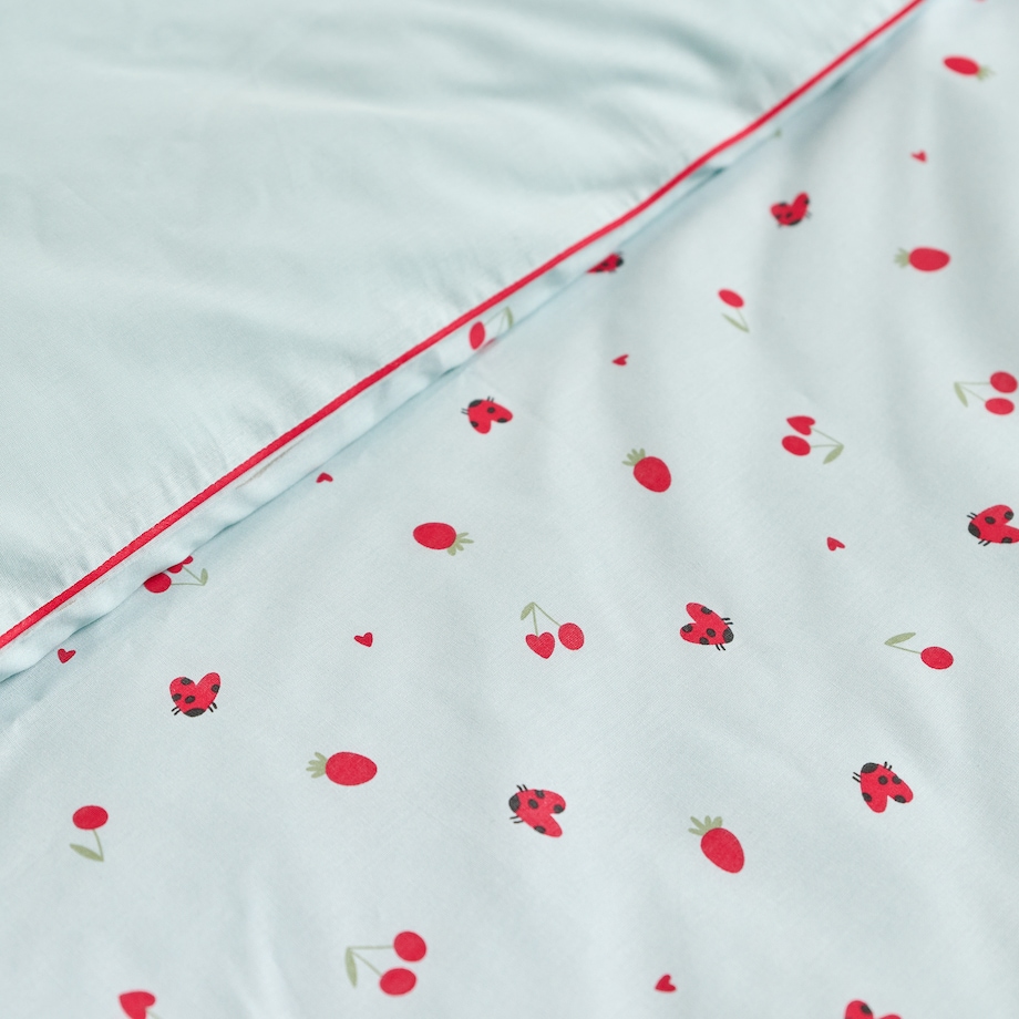 Pościel Bawełniana Frutillo 100x135 cm z motywem owoców