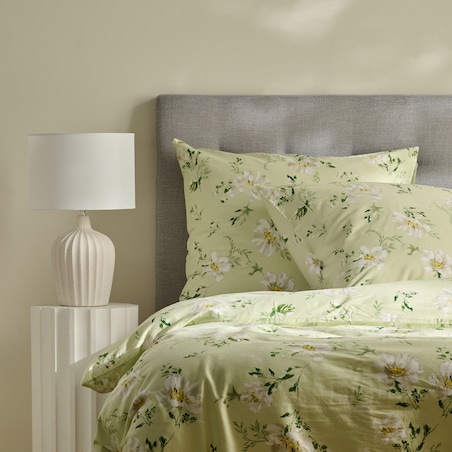 Pościel z bawełny satynowej Jasmina 160x200 cm z motywem kwiatowym