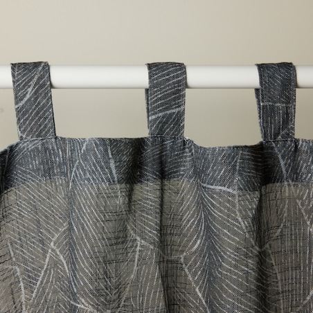 Firana Maglar 140x250 cm z motywem abstrakcyjnym