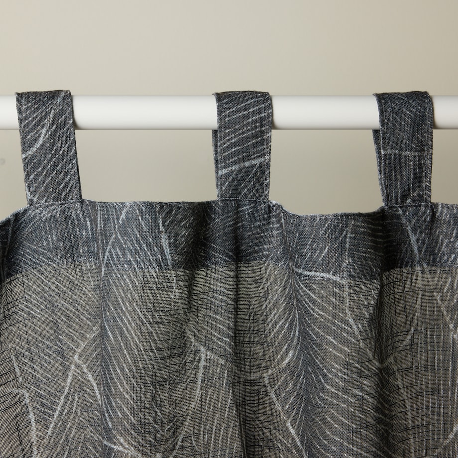 Firana Maglar 140x250 cm z motywem abstrakcyjnym