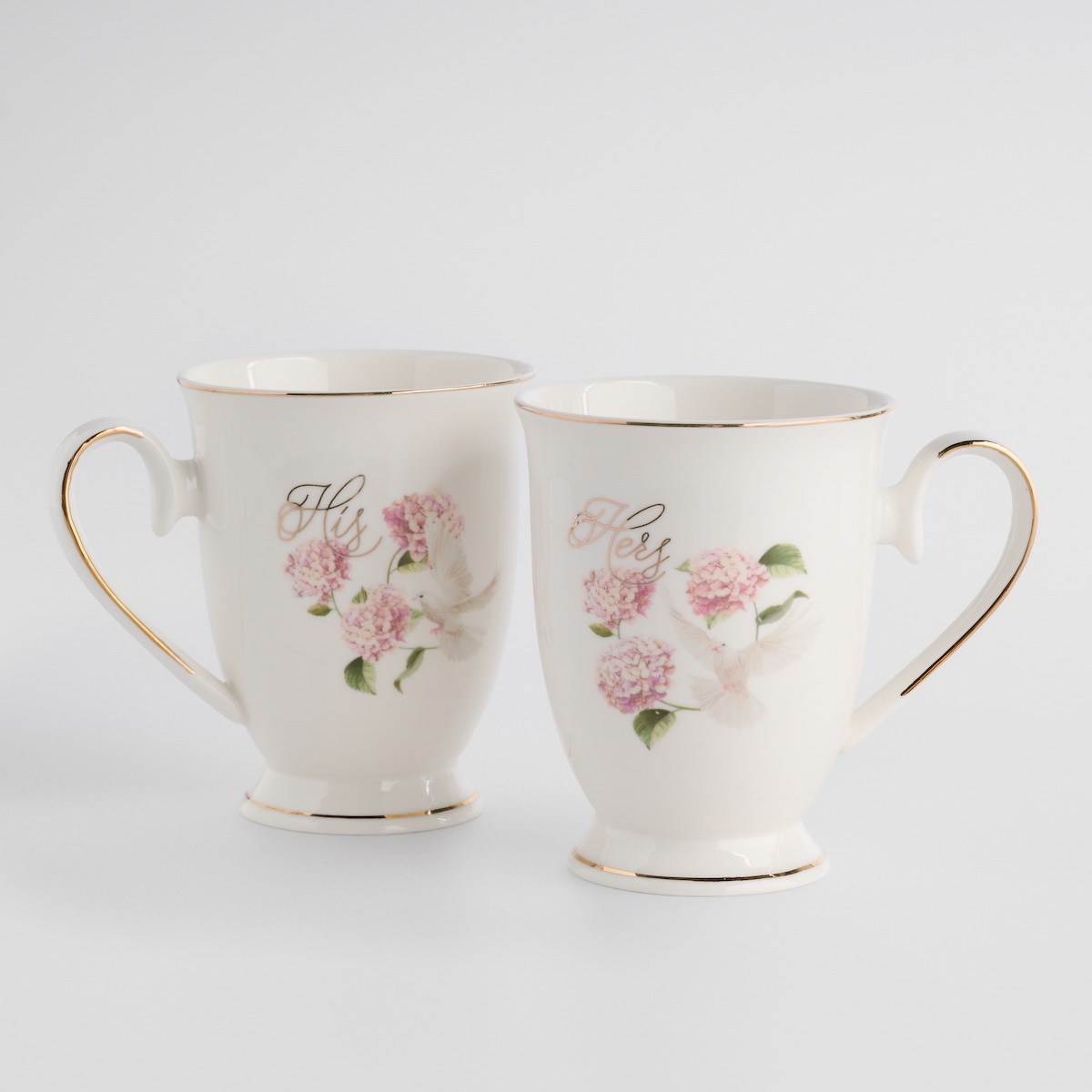 Komplet Kubków Tensiano z motywem kwiatowym