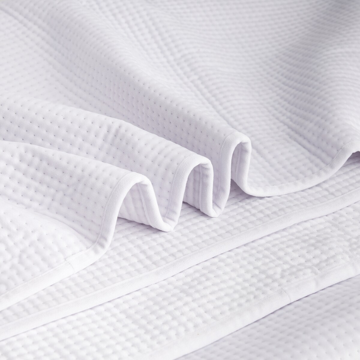 Narzuta Welwetowa w Wytłaczane Drobne Kropki Pontoso 200x220 cm