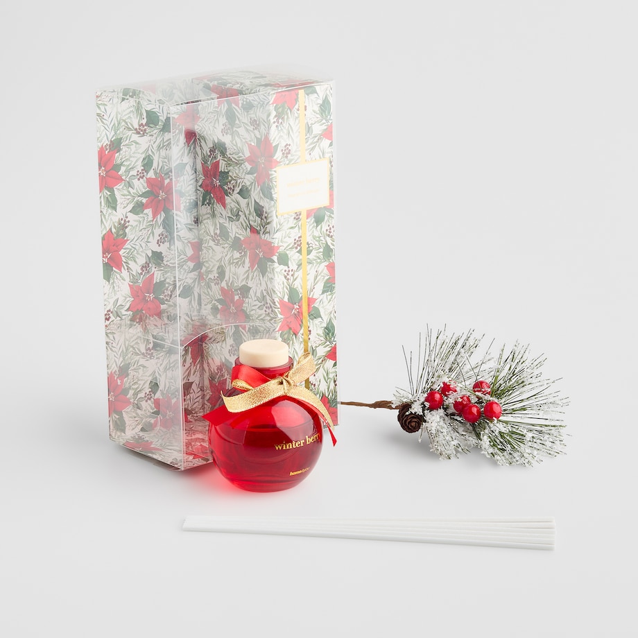 Dyfuzor zapachowy z patyczkami Poinsetta 100 ml
