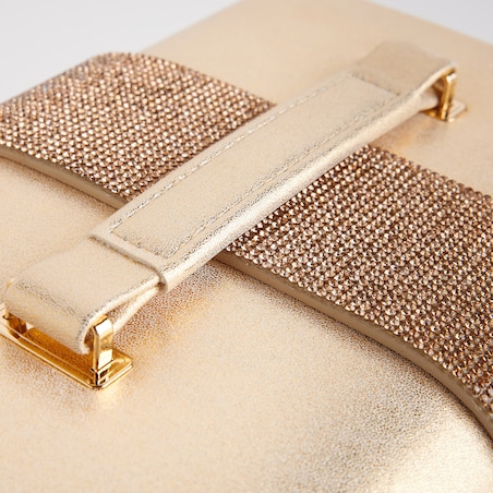 Szkatułka z lustrem i szufladkami Fabricia 22.5x16.5 cm