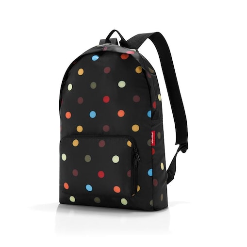 Plecak mini maxi rucksack dots - poliester, 14 l