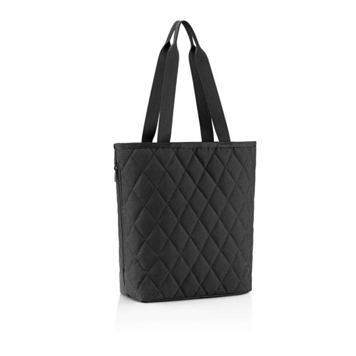 Torba classic shopper m rhombus black, 8 l