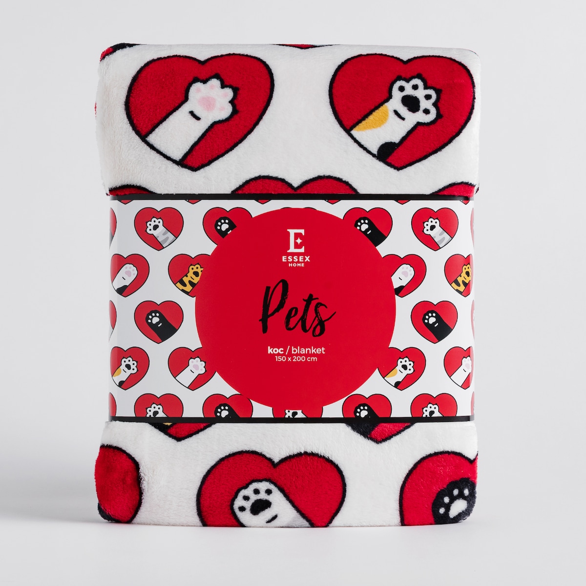 Drukowany koc Pets 150x200 cm