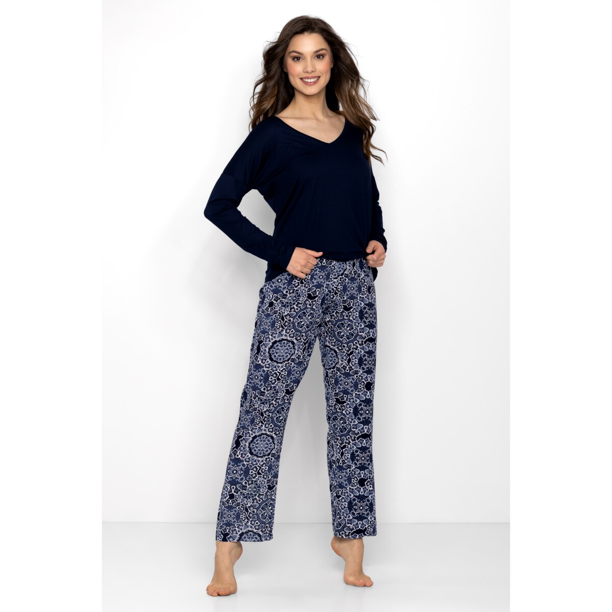 Piżama Moon Vibes Navy, XL