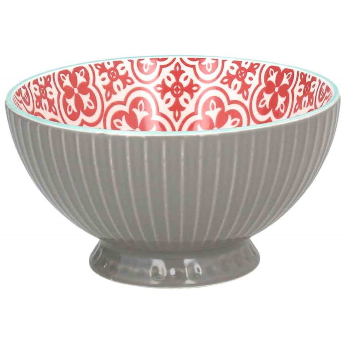 RELIEF MISKA SZARA 16 CM