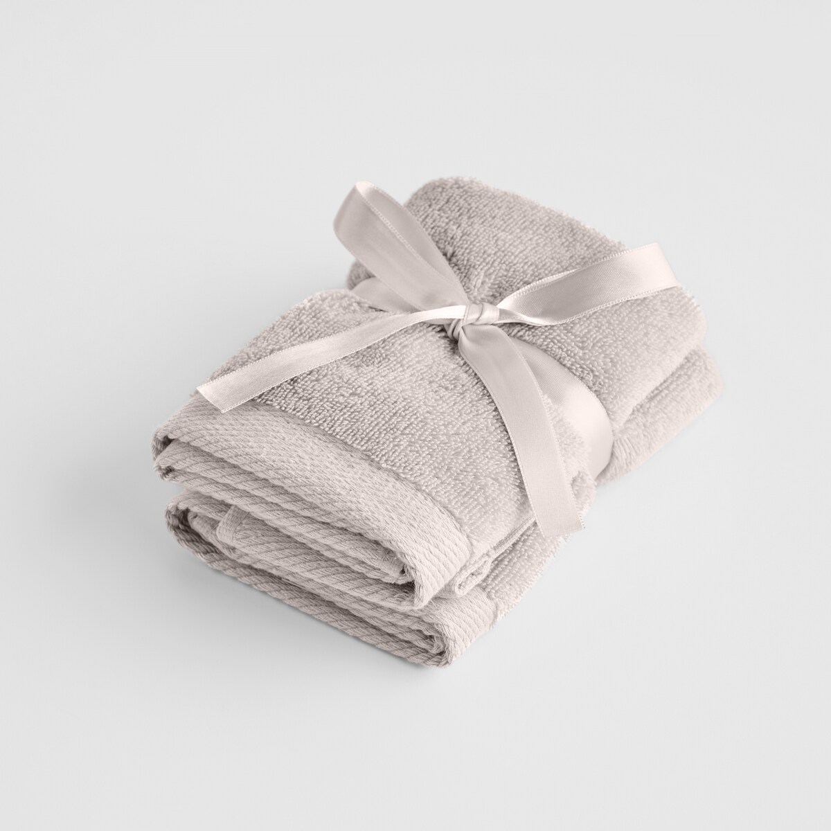 Komplet 2 szt. ręczników z bawełny egipskiej do twarzy lub do rąk Spa 30x30 cm