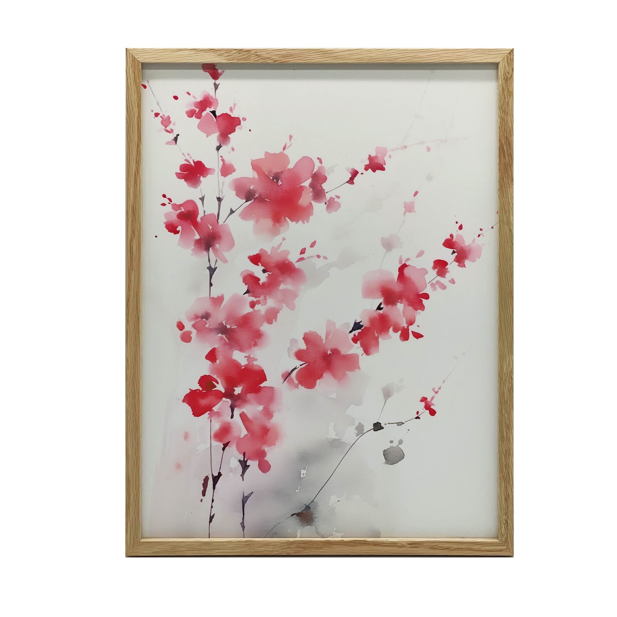 Uroki Wiosny, 50x70 cm, rama drewniana jasny dąb, papier matowy 230 gsm