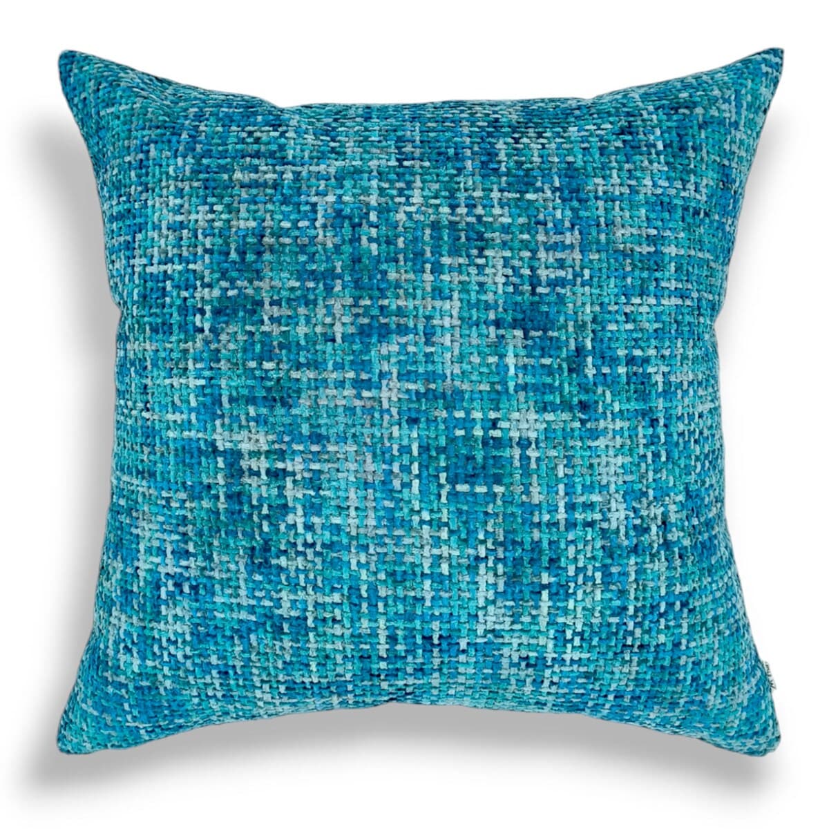 Niebieska - turkusowa poduszka dekoracyjna 60x40 Stella - melanż