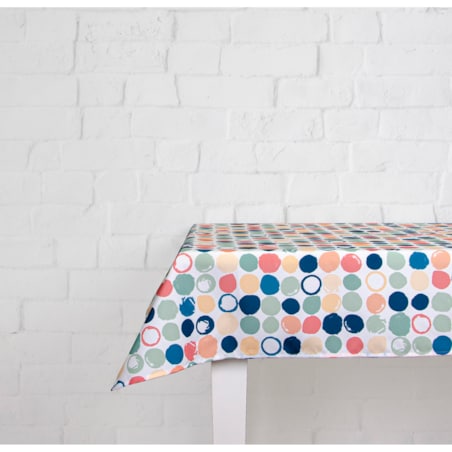 Obrus Drukowany Colourful points 130x180 cm