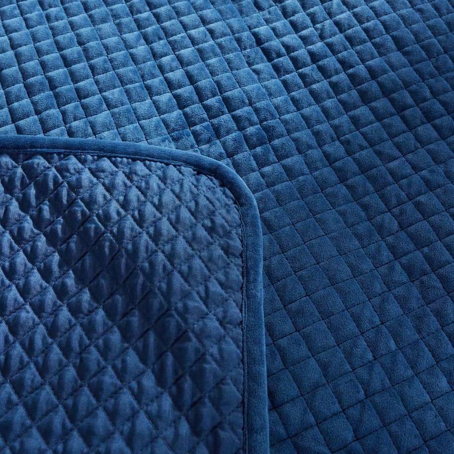 Jednokolorowa narzuta na łóżko Plums 200x220 cm