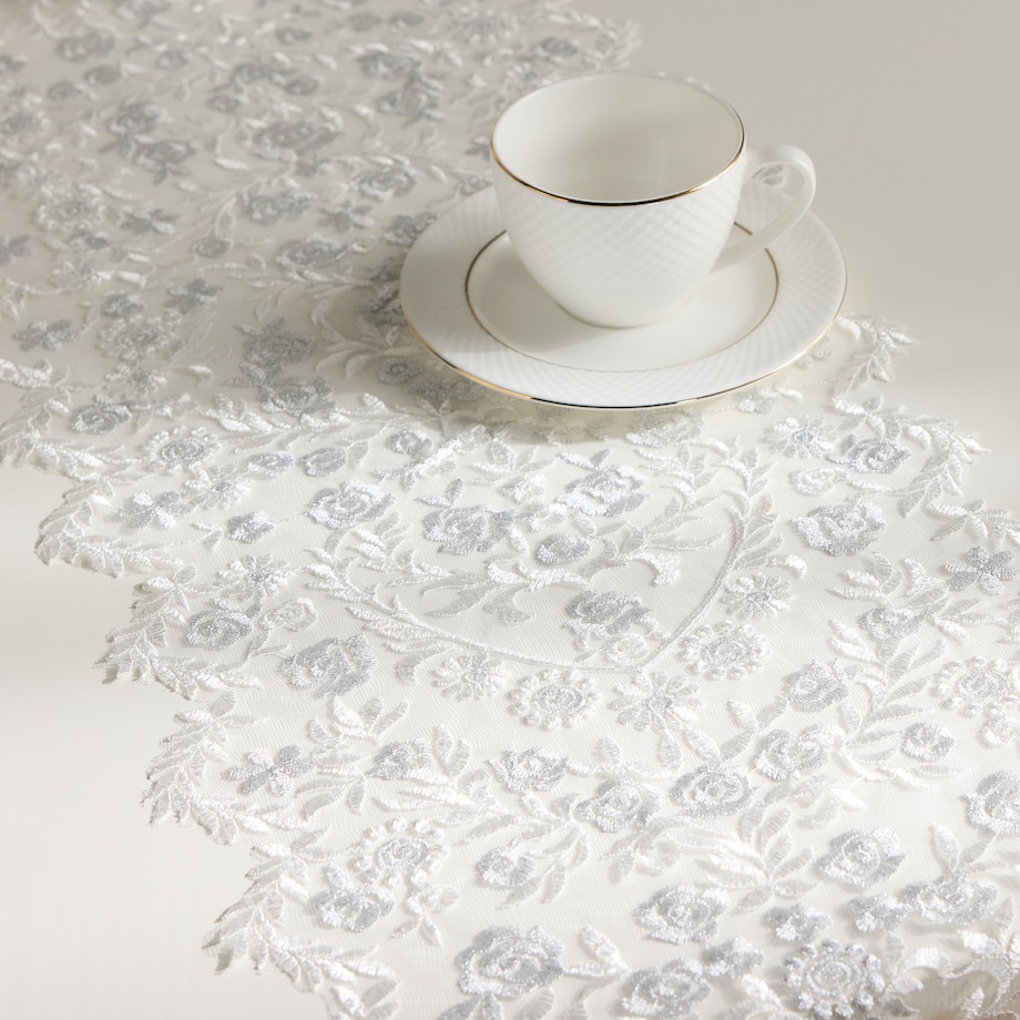 Bieżnik Haftowany Flena 35x160 cm
