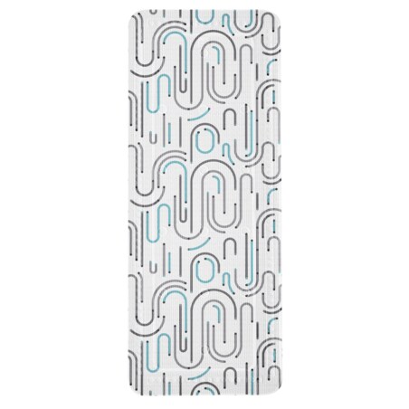 Kleine Wolke Vision Mata bezpieczeństwa do wanny 36x92 cm szary/niebieski PVC