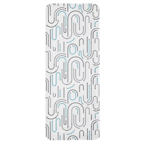 Kleine Wolke Vision Mata bezpieczeństwa do wanny 36x92 cm szary/niebieski PVC