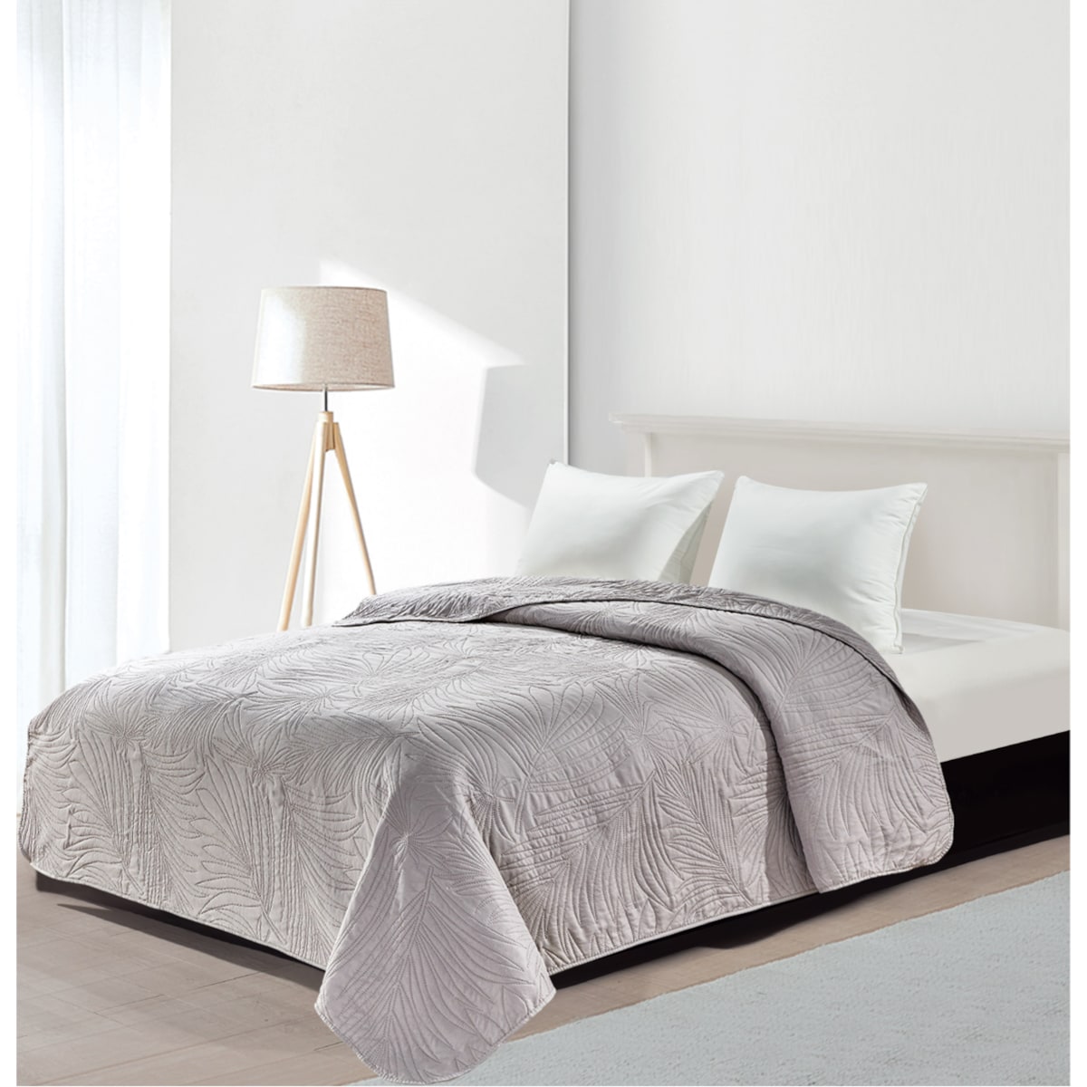 Jednokolorowa narzuta na łóżko Symphony III 170x210 cm