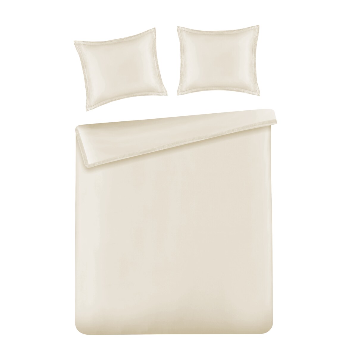 Pościel satynowa z mikrofibry Lobelia 160x200 cm