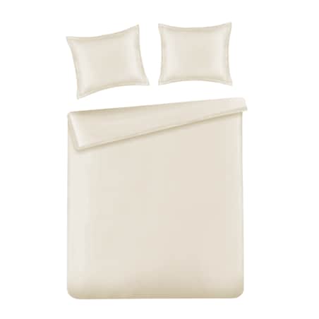 Pościel satynowa z mikrofibry Lobelia 160x200 cm