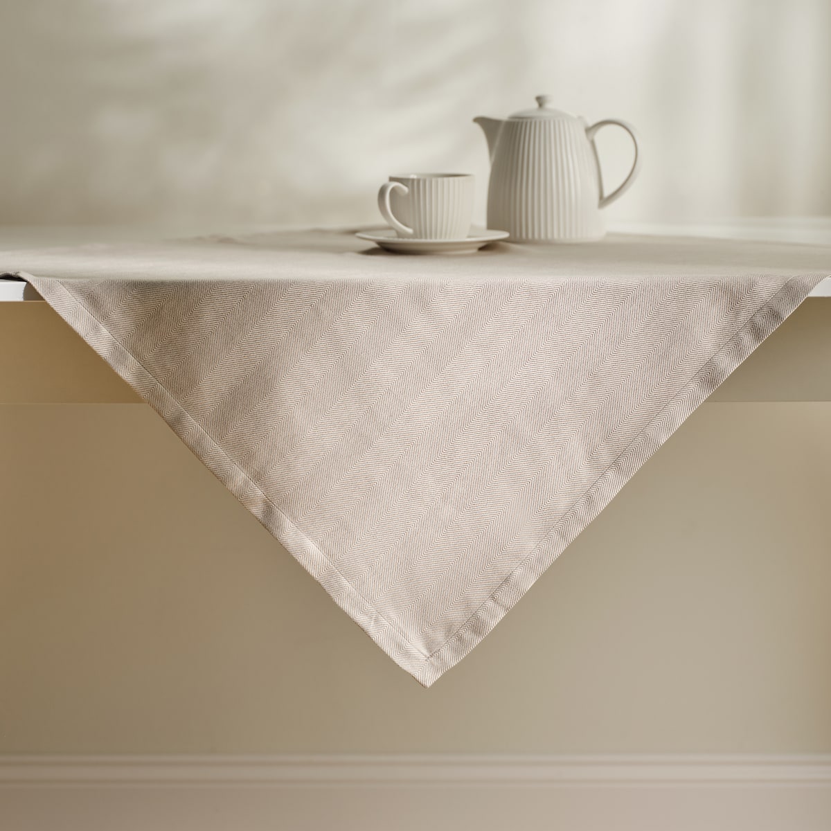 Serweta Jednobarwna Loma 80x80 cm z motywem geometrycznym